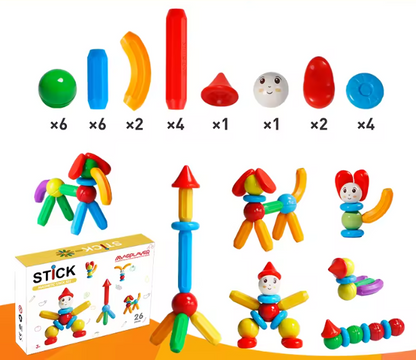 Set de piese magnetice pentru copii