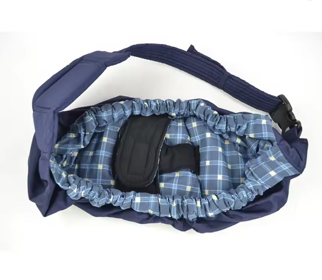 Marsupiu bebeluși din bumbac pentru purtare și alăptare