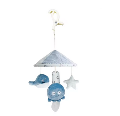 Jucărie muzicală cu clopoței pentru pătuț și cărucior bebeluși