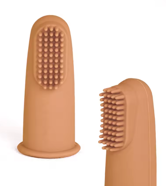 Periuță de dinți degetar pentru bebeluși