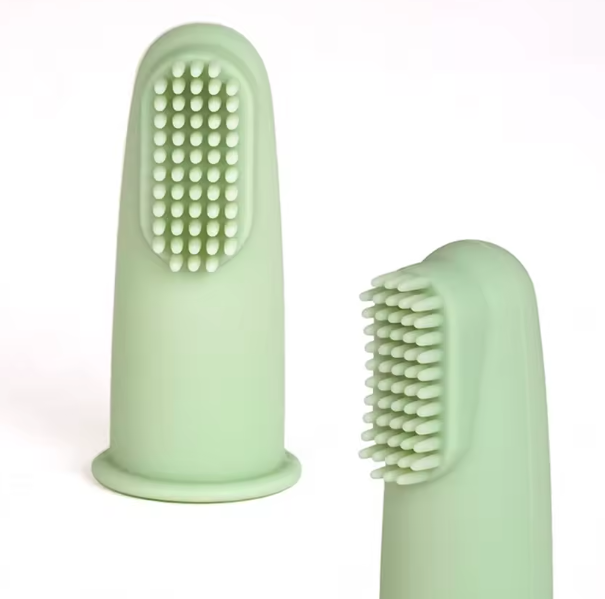 Periuță de dinți degetar pentru bebeluși