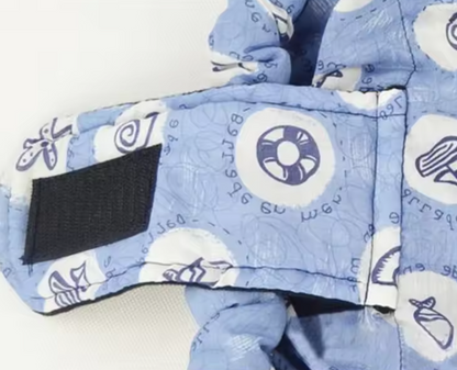 Marsupiu bebeluși din bumbac pentru purtare și alăptare