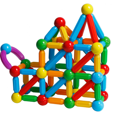 Set de piese magnetice pentru copii